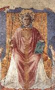 GOZZOLI, Benozzo St Fortunatus Enthroned sdg oil on canvas
